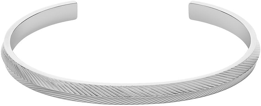 Thumbnail 4 de Fossil bracciale bangle da donna in acciaio con bracciale aperto in finitura lucida color oro