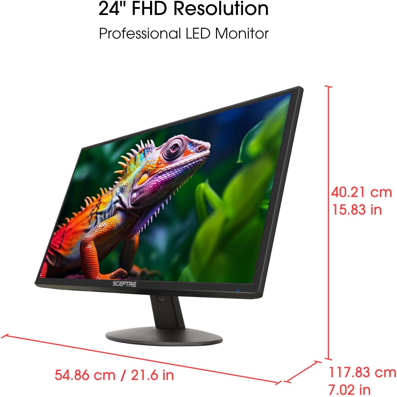 Thumbnail 1 de Sceptre 24-inch Prime Monitor 1080p LED