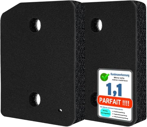 Detalle de 2 Filtres Éponges pour Sèche-Linge XZGm – Compatibles Miele T1 (lot de 2)