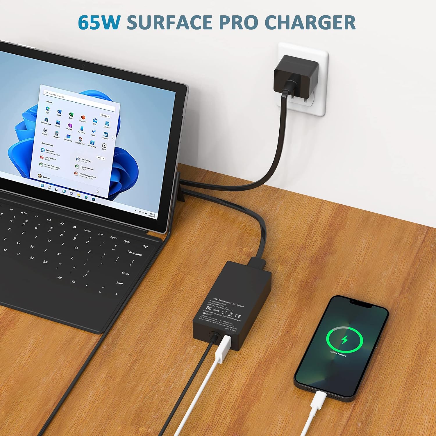 Thumbnail 6 de Surface-Compatible Charger 65W
