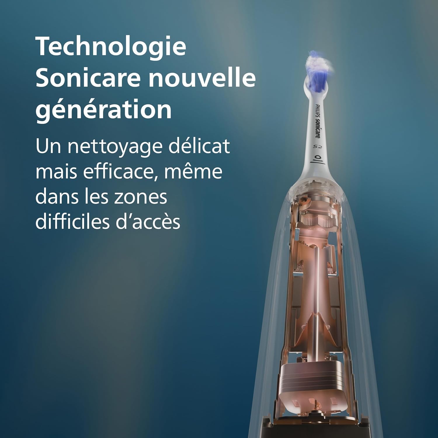 Thumbnail 1 de Philips Sonicare 7100 (HX7429/03) : brosse à dents électrique sonique connectée, pack de 2