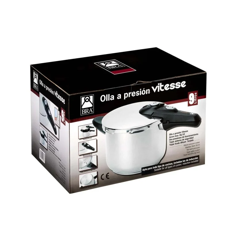 Thumbnail 2 de bra-isogona Vitesse 9L Olla a presión rápida