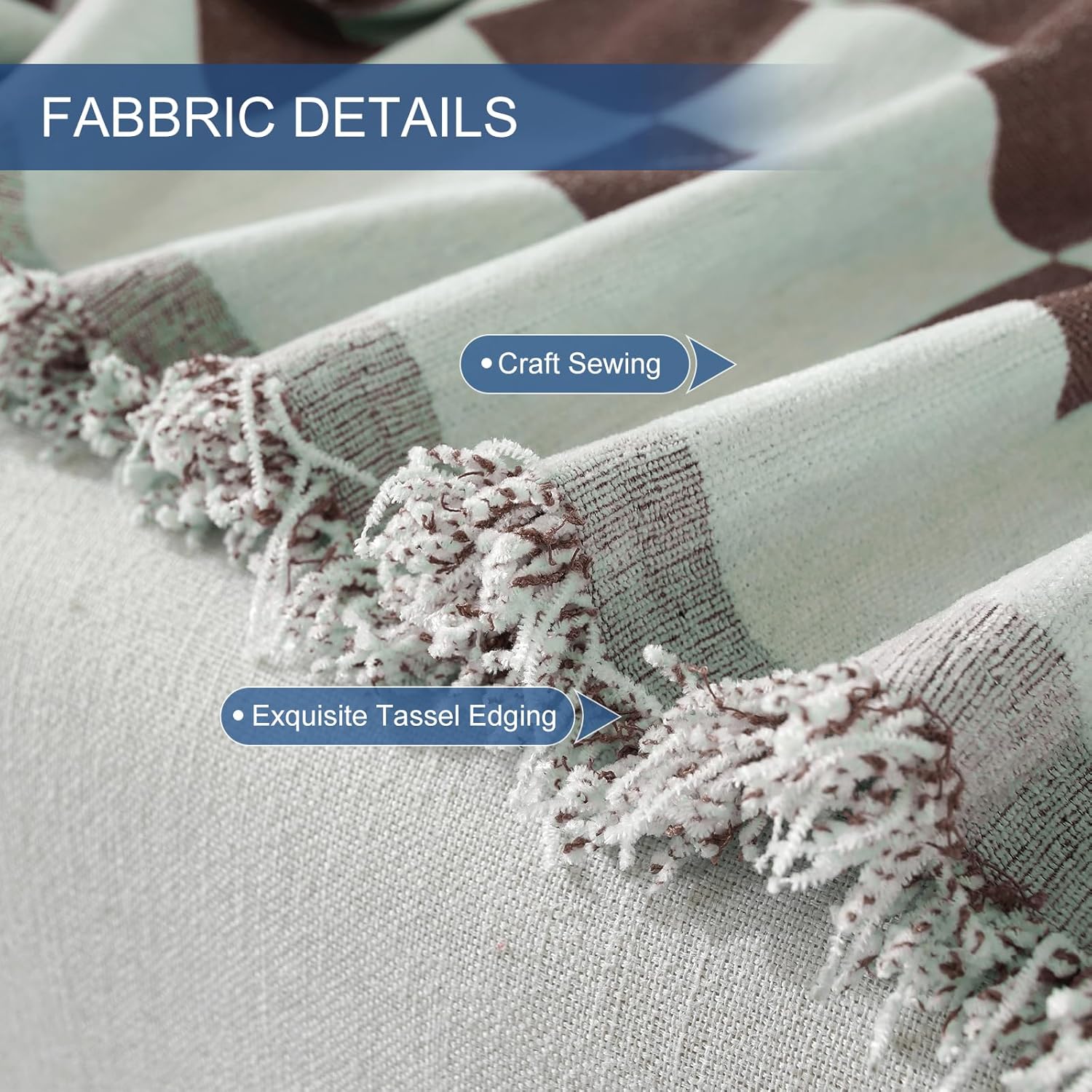 Thumbnail 2 de Ystyle Couvre Canapé 180x340 cm en jeté de canapé, housse universelle 1/2/3/4 places (café)