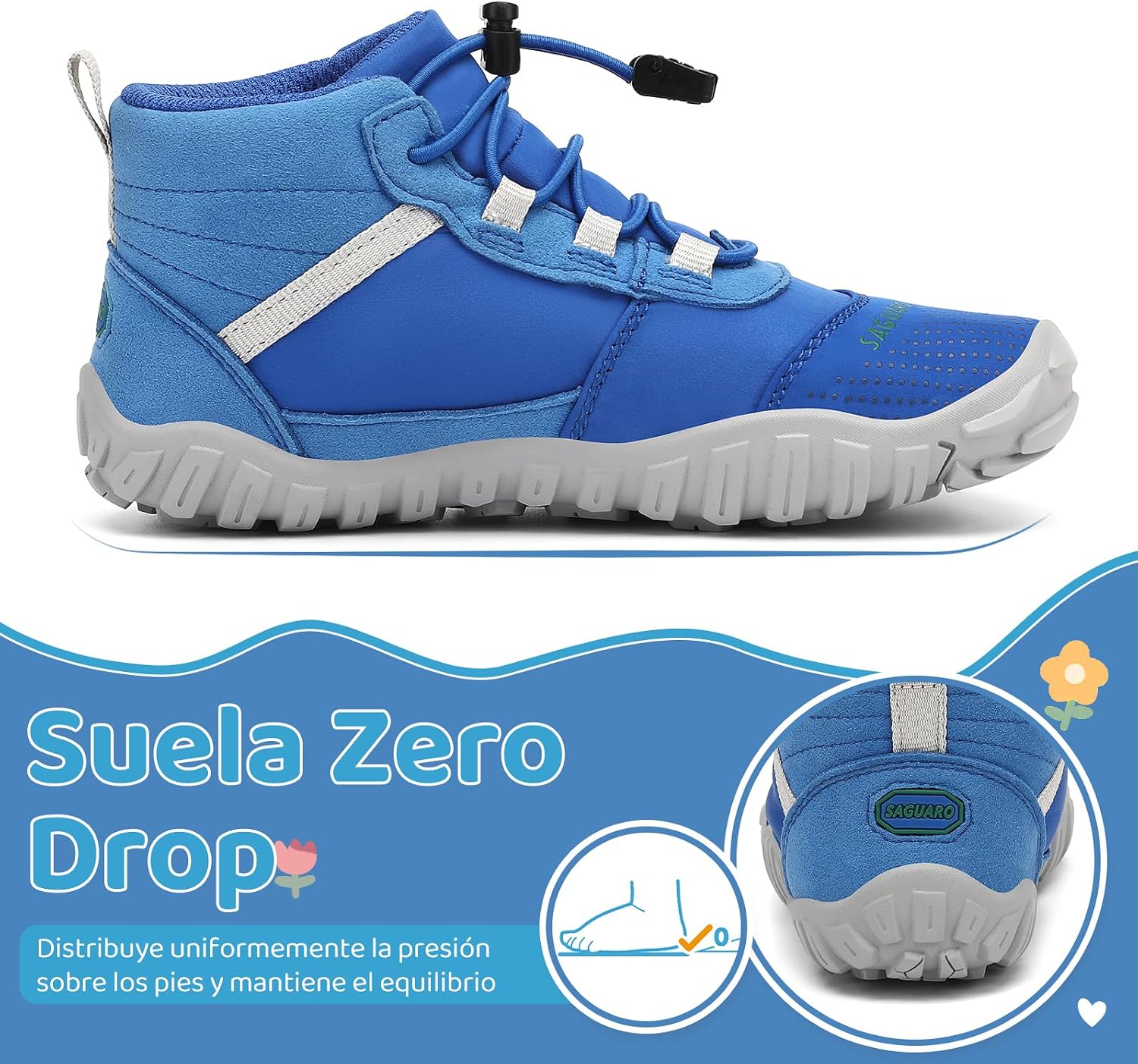 Thumbnail 5 de SAGUARO Barefoot Zapatillas de Trail Niños