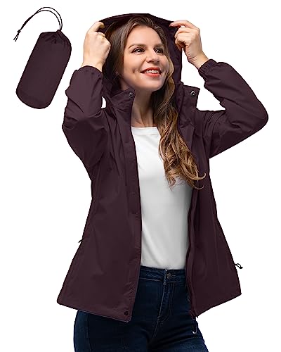 Thumbnail 7 de 33,000ft Damen Regenjacke – wasserdicht, faltbar & atmungsaktiv