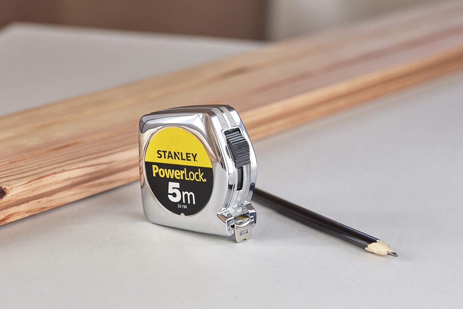 Detalle de STANLEY Mesure 5 m x 19 mm en Abs Powerlock Classic – Fabriqué en France