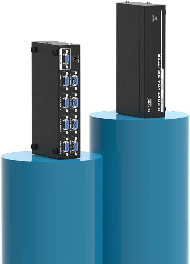 Thumbnail 2 de MT-VIKI 1x8 VGA Splitter (1 in 8 out) for mirroring to up to 8 HD monitors