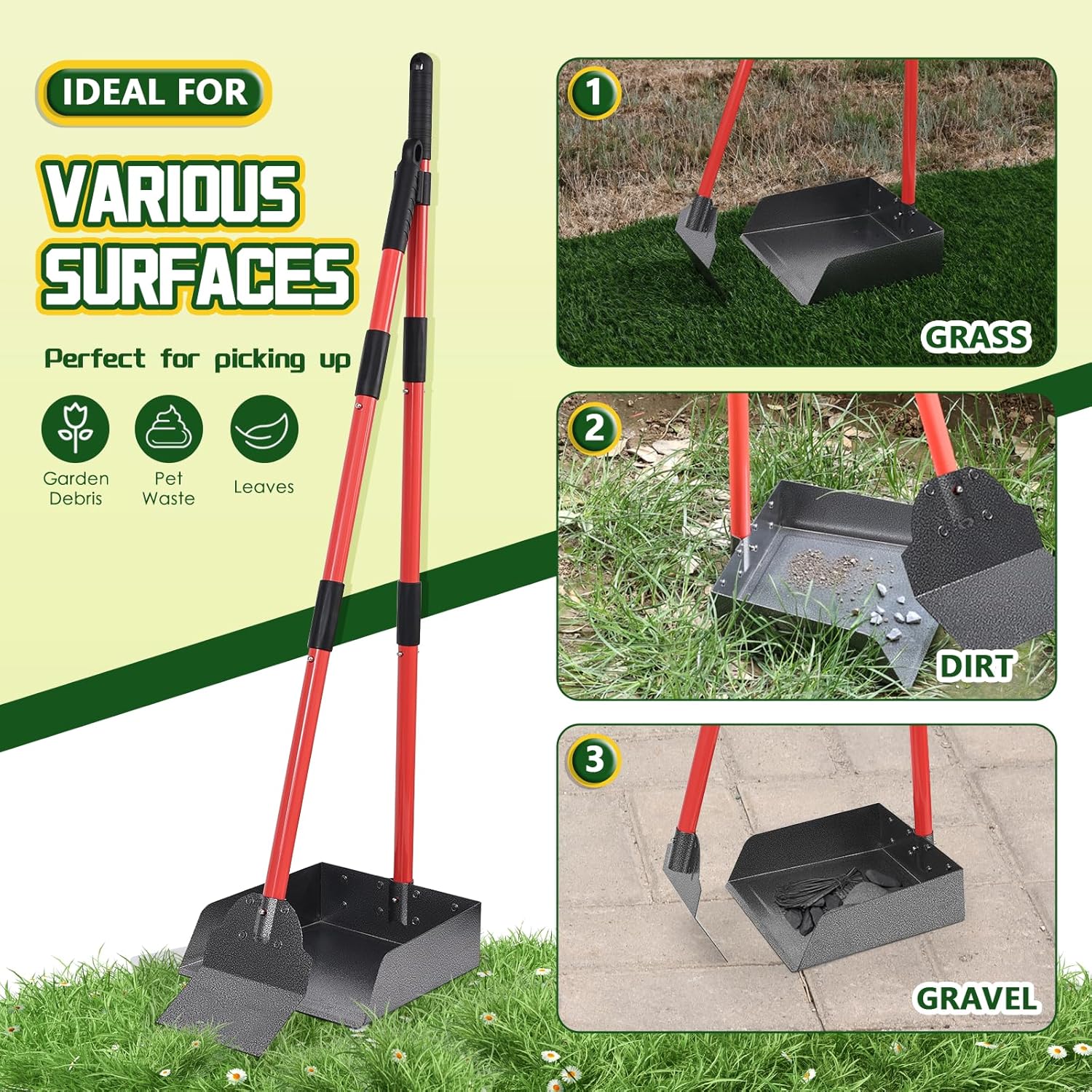Thumbnail 2 de CJYMMFAN Dog Pooper Scooper Kit