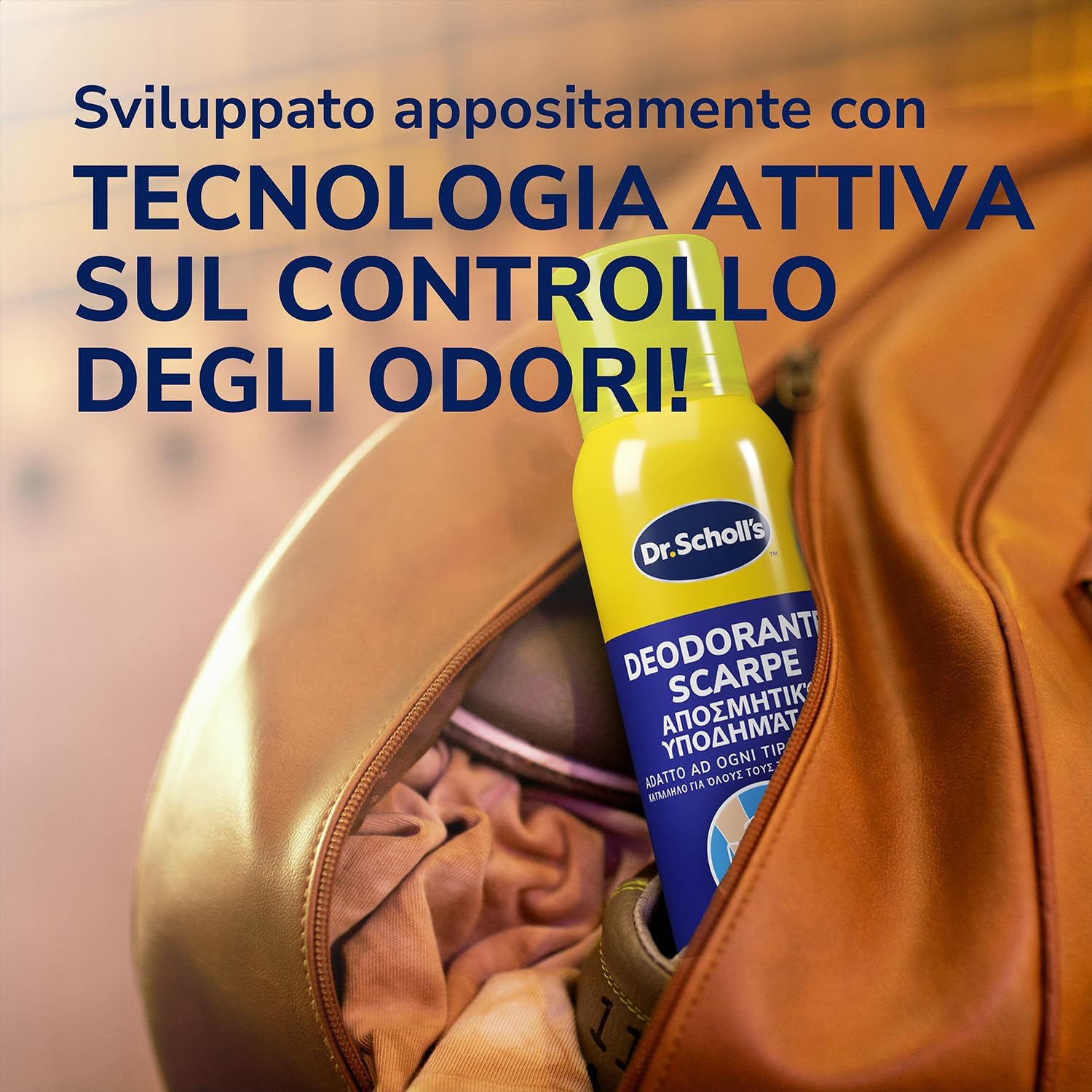 Detalle 2 de Dr. Scholl's Deodorante Spray Scarpe 6x150 ml