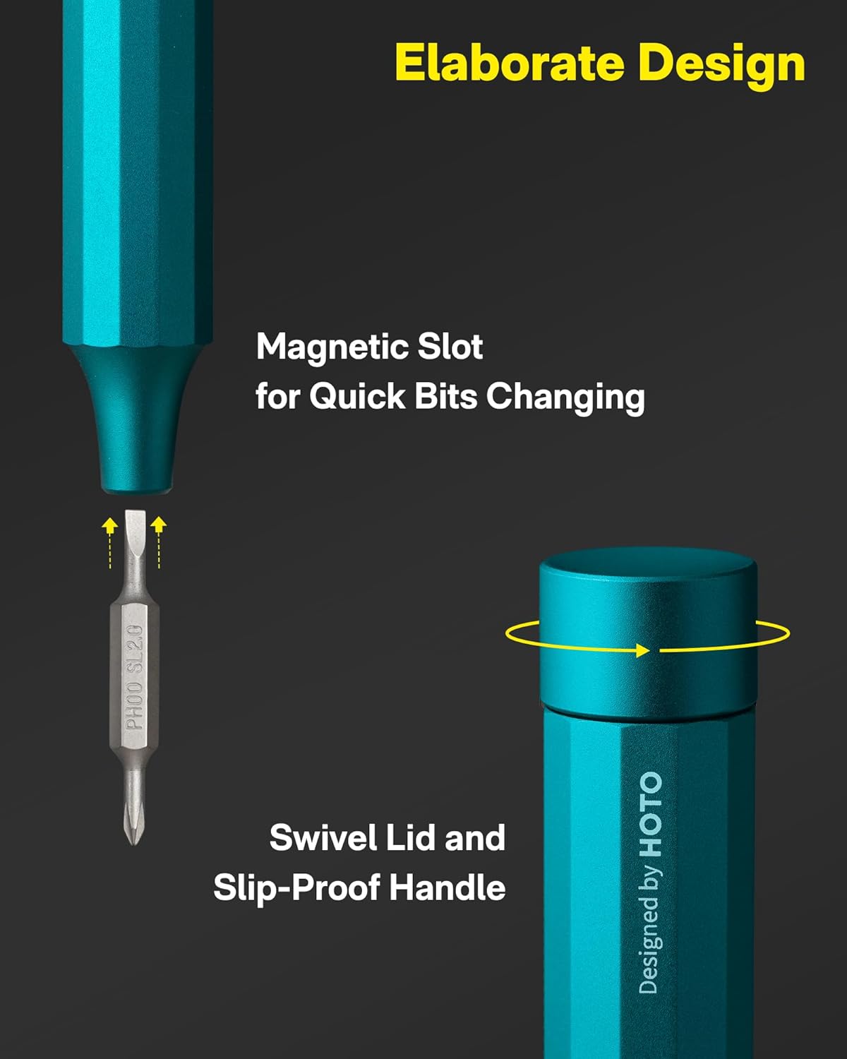 Thumbnail 6 de HOTO Precision Screwdriver Set 24-in-1