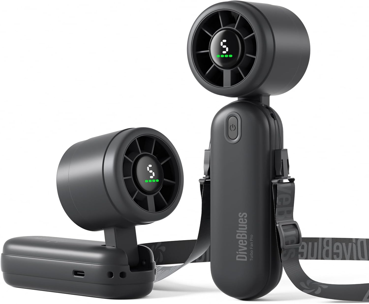 Detalle de Diveblues iTurbo High-Speed Portable Fan