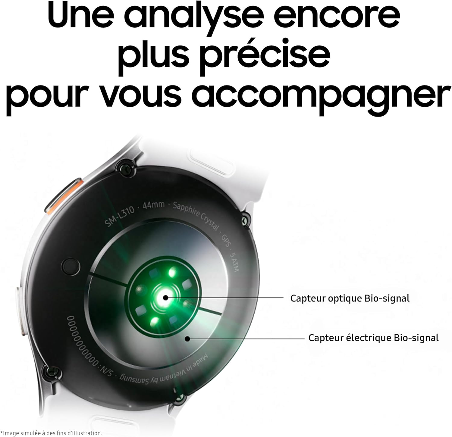 Thumbnail 3 de Samsung Galaxy Watch7 montre connectée 44mm