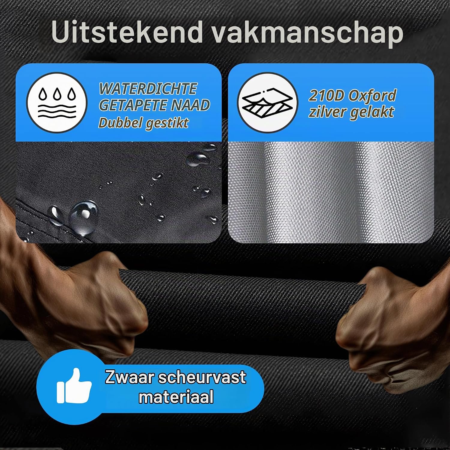 Detalle 2 de Neuradical LFZD-210D-9x18FT zwembadzeil 549 x 274 cm, UV-bestendig