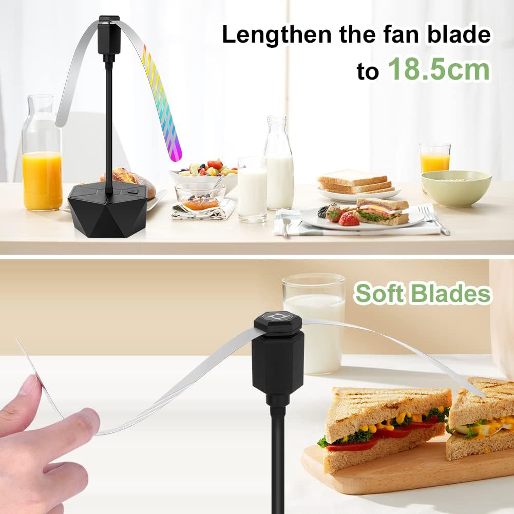 Thumbnail 5 de AMFUN Automatic Bugs Repellent Fan - 3PCS Soft Blades