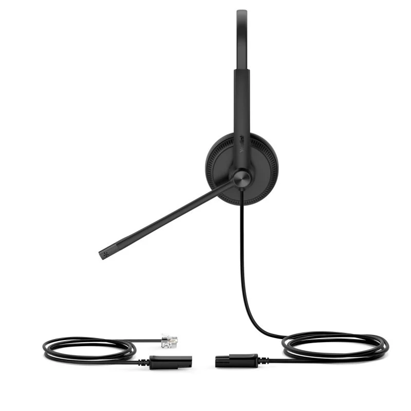 Detalle 2 de Yealink YHS34 Dual: Auricular para teléfono IP con conexión plug‑and‑play y comodidad para todo el día