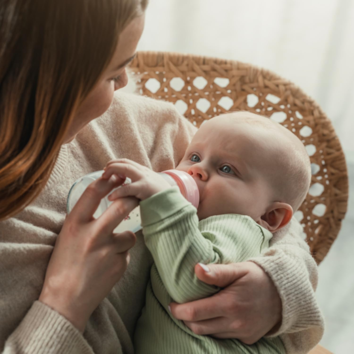 Thumbnail 3 de Biberon MAM en verre 260 ml avec tétine Débit 2 – Aqua, pour bébé 2+ mois
