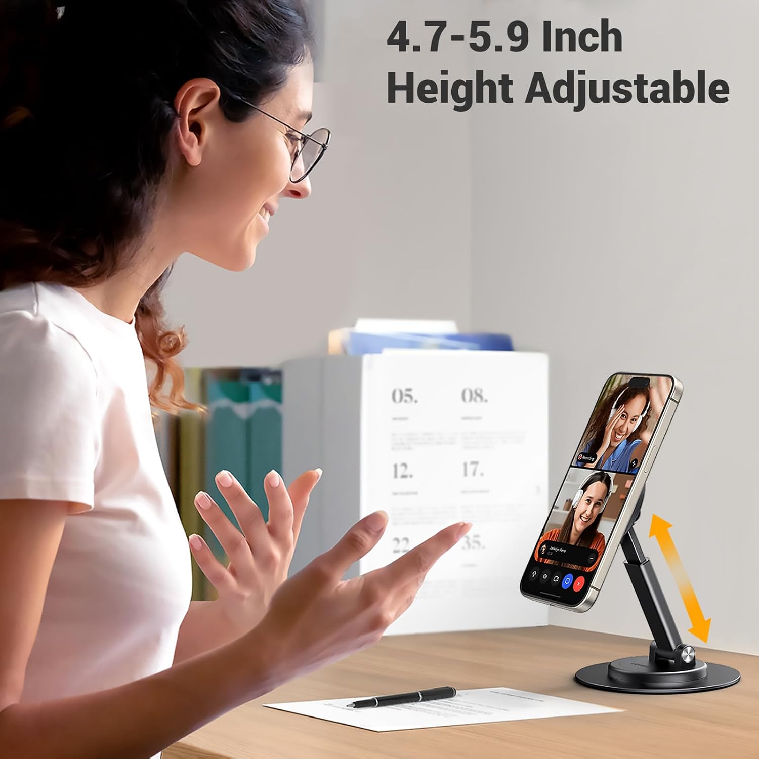 Thumbnail 2 de UGREEN magnetische telefoonhouder met 360°-verstelling en metalen ring