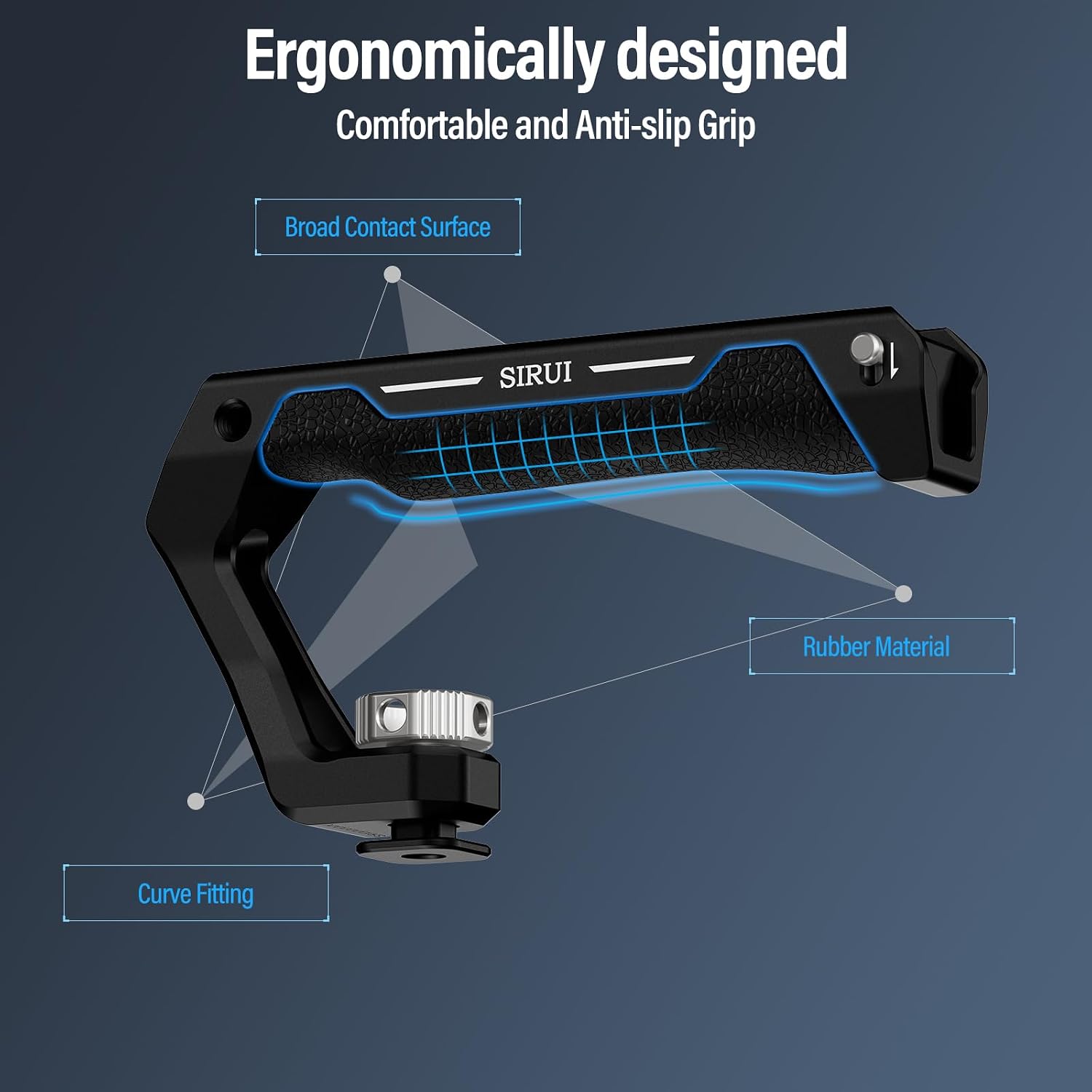 Thumbnail 4 de SIRUI AM-THC Top Handle with Cold Shoe Mount for Camera Cage