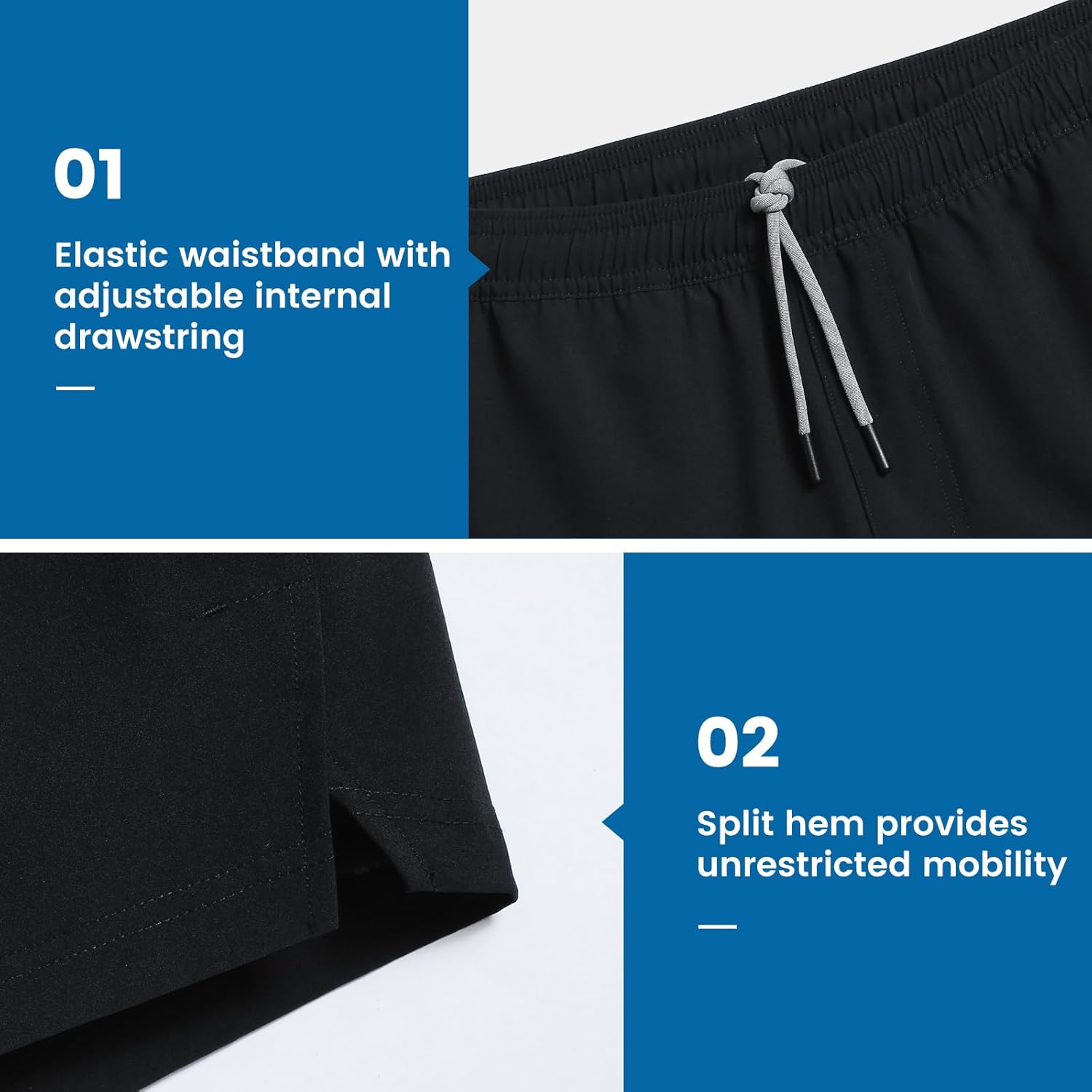 Thumbnail 2 de maamgic Men’s 7-Inch Gym Shorts (2-in-1 with Compression Liner) — Quick-Dry Athletic Workout Shorts