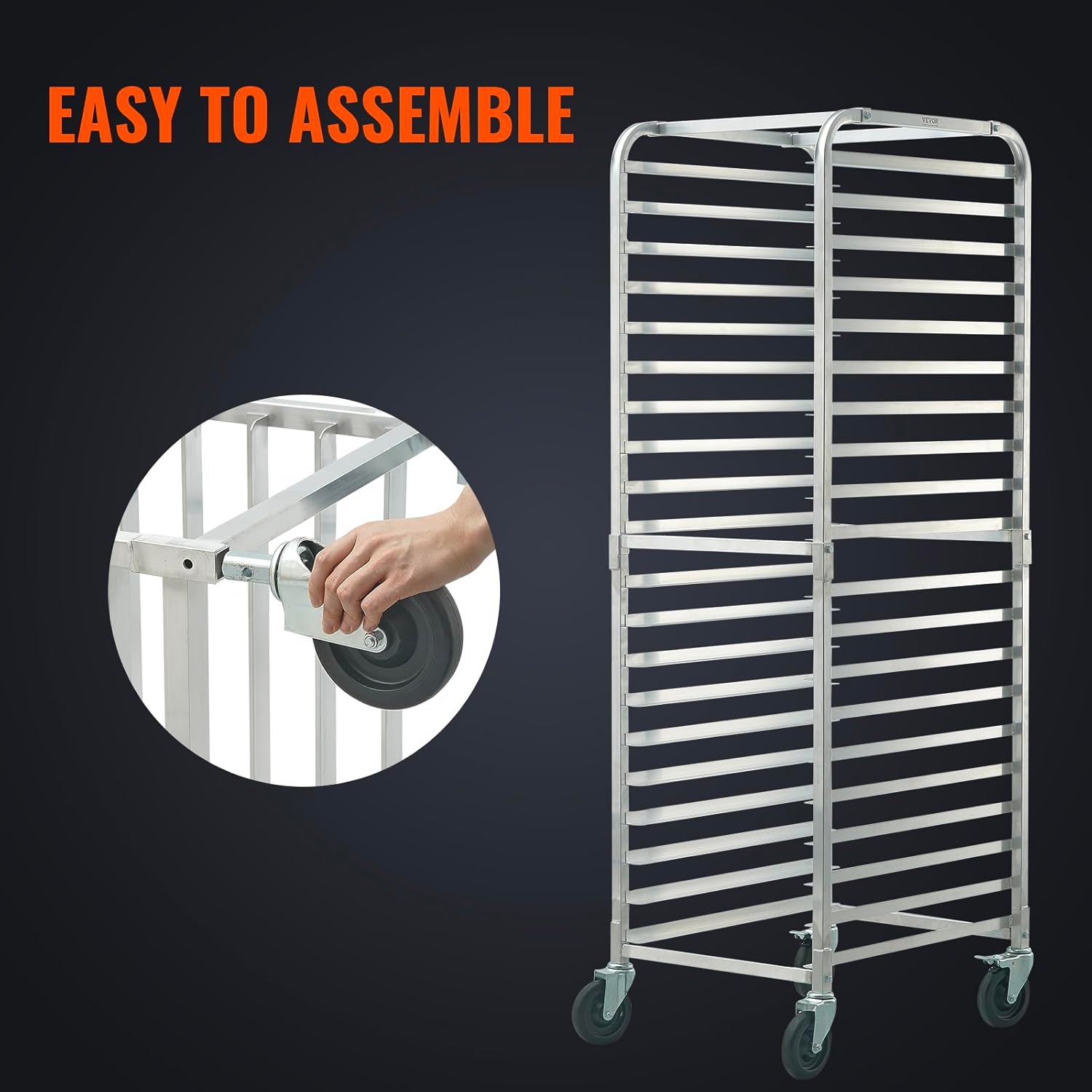 Thumbnail 4 de VEVOR Bun Pan Rack 530 lb Capacity 🍞