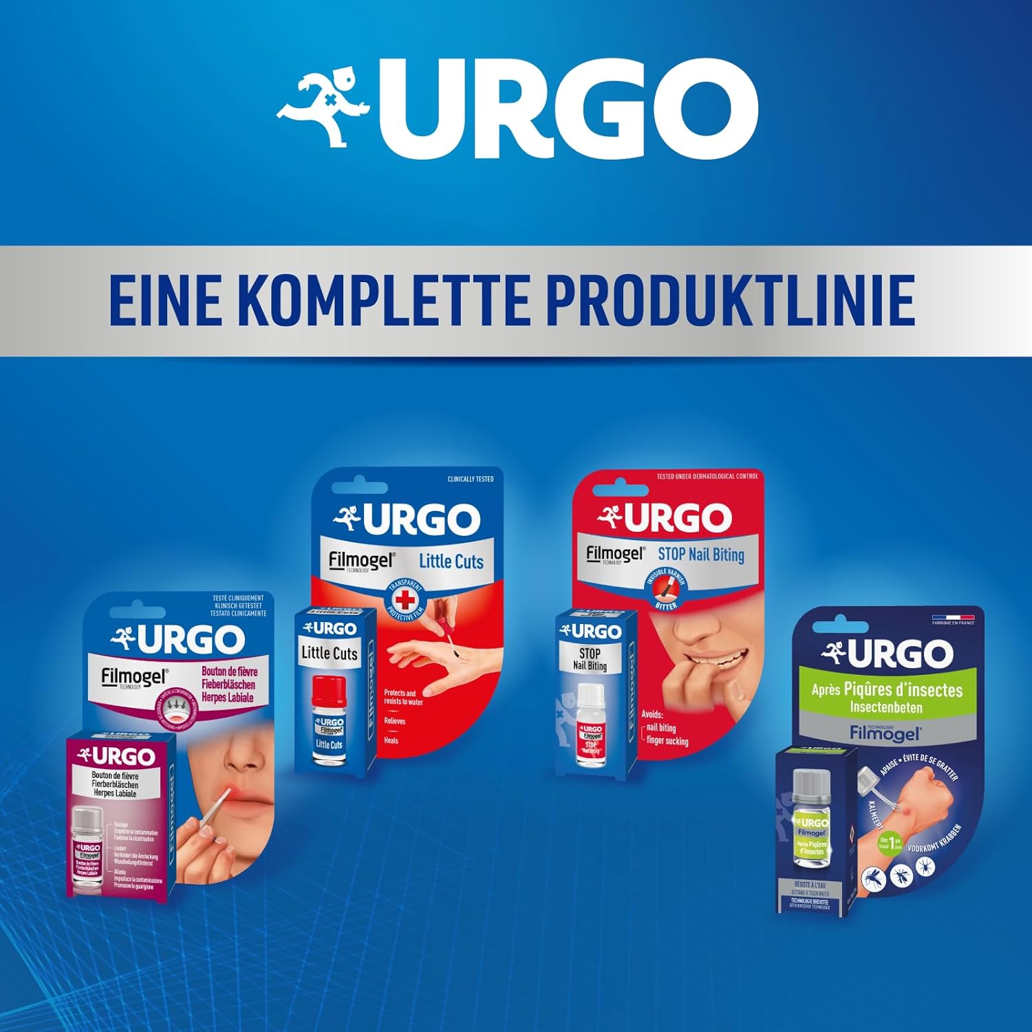 Detalle de Urgo Fieberbläschen Filmogel – isolierender Schutzfilm ab erster Symptomatik, 3 ml (24 Einweg-Applikatoren)