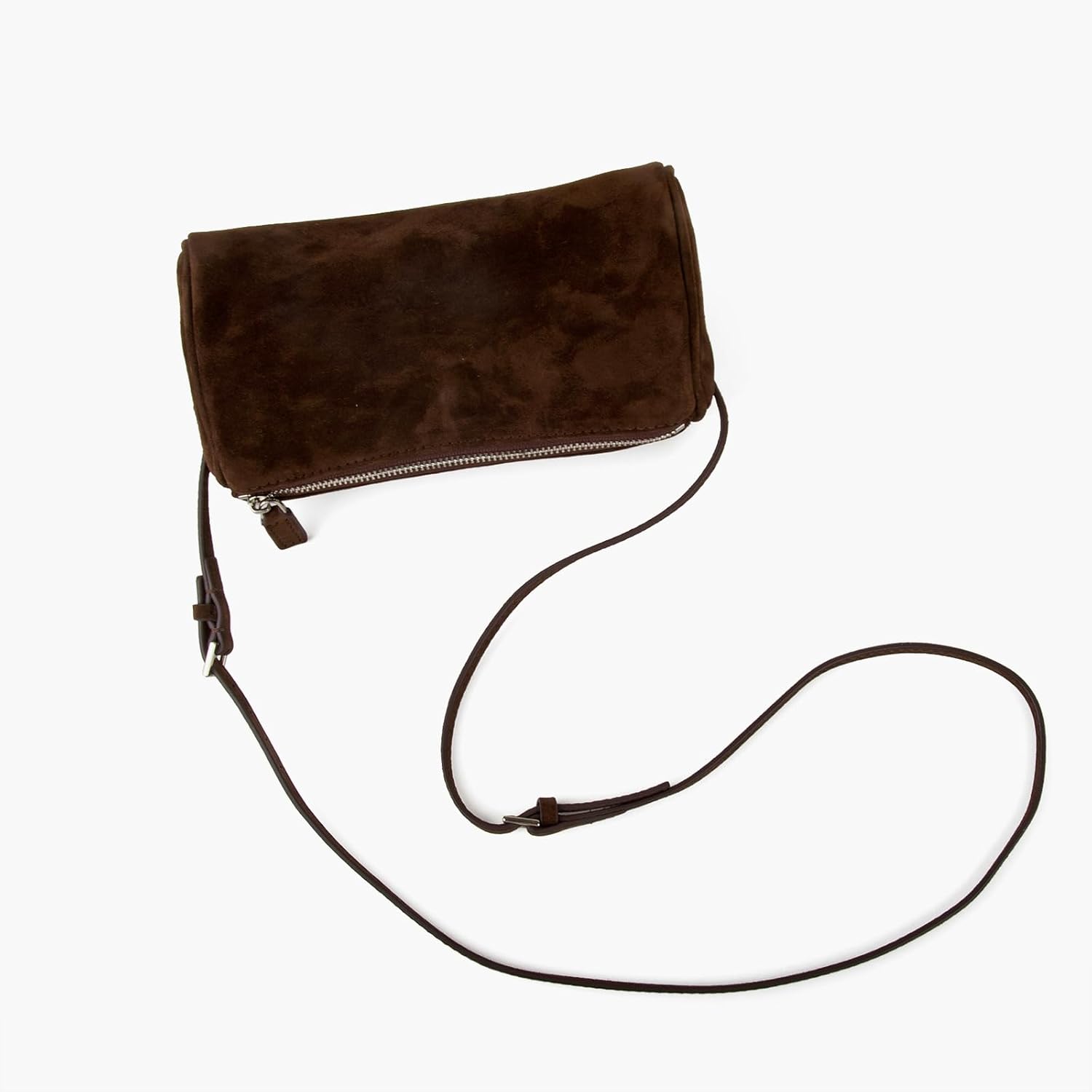Detalle de DonnaIn Sac en Daim de Qualité Supérieure – Sac Bandoulière pour Femme en Daim, Petit Sac à Main en Cuir et Suède