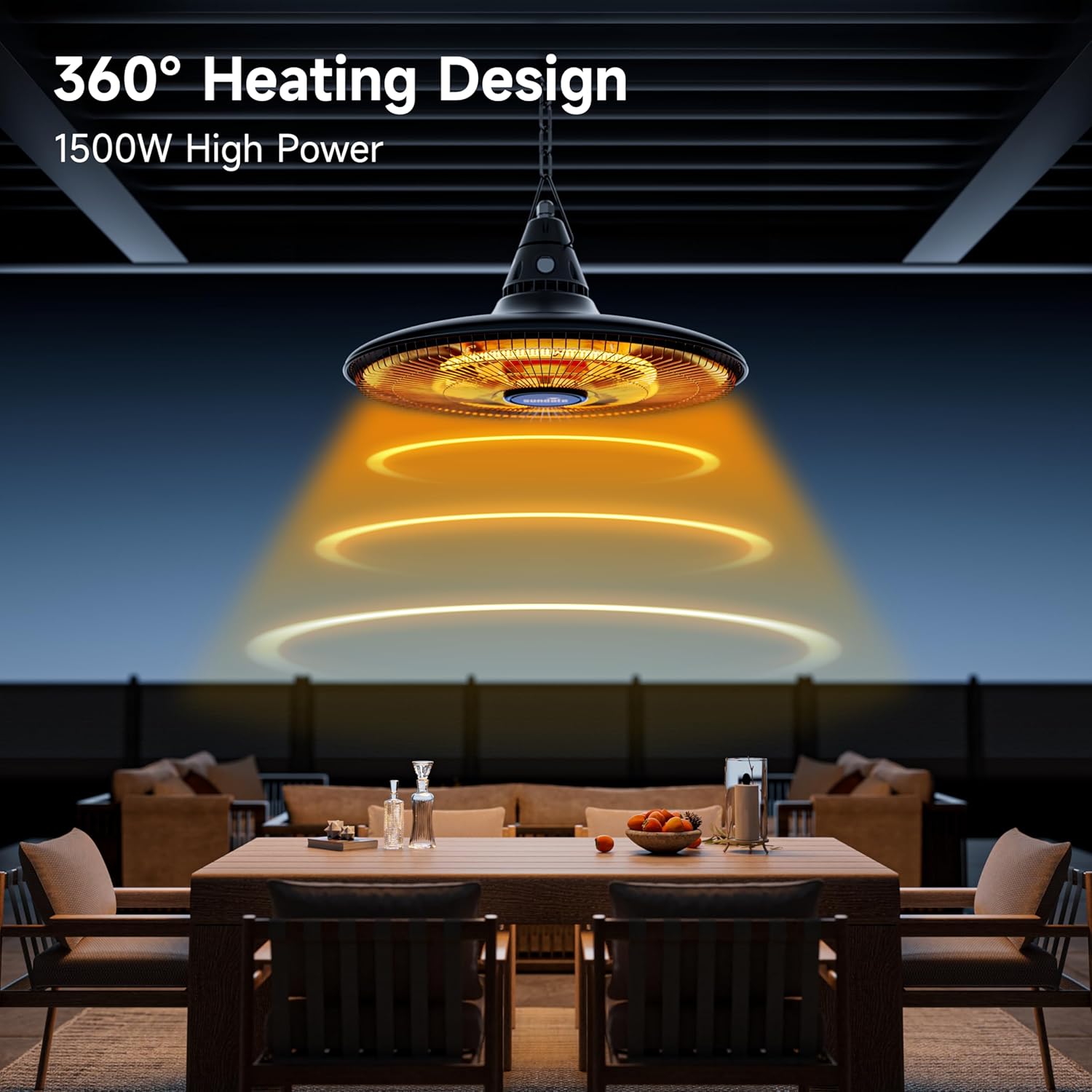 Thumbnail 4 de Electric ceiling heater 1500W ⚡