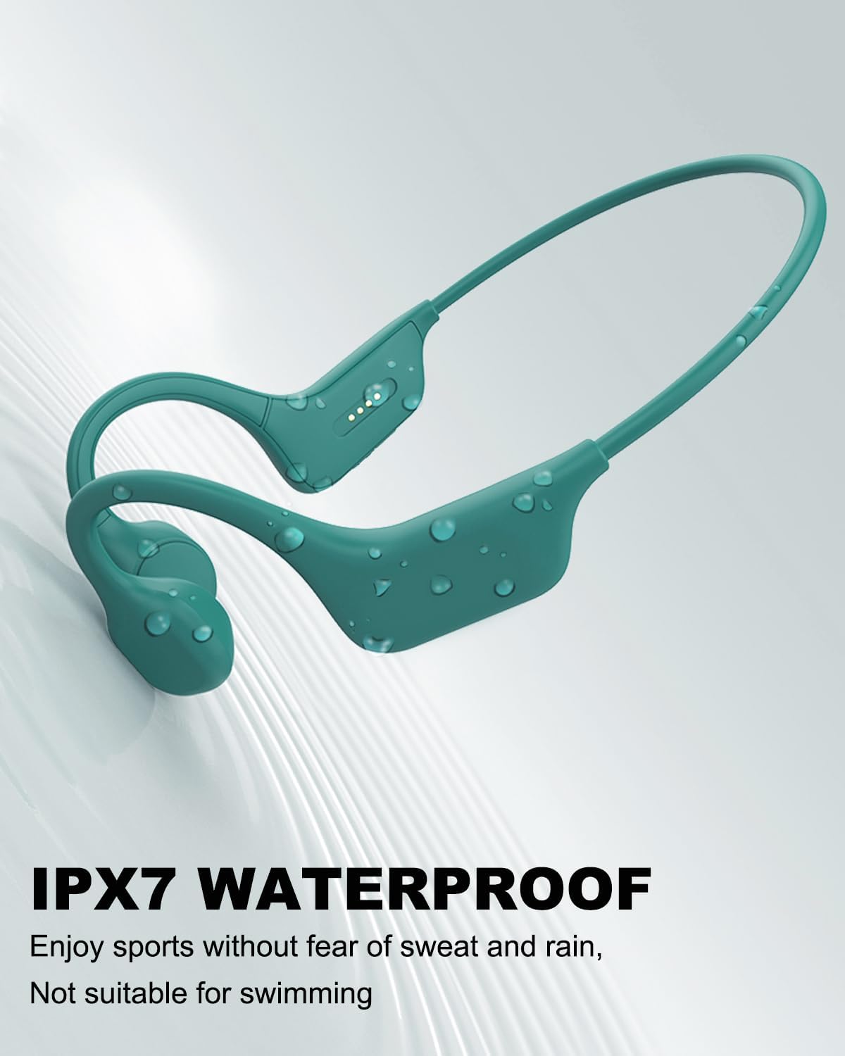 Thumbnail 3 de SANOTO Knochenschallkopfhörer Bluetooth 5.3 Open‑Ear für Sport