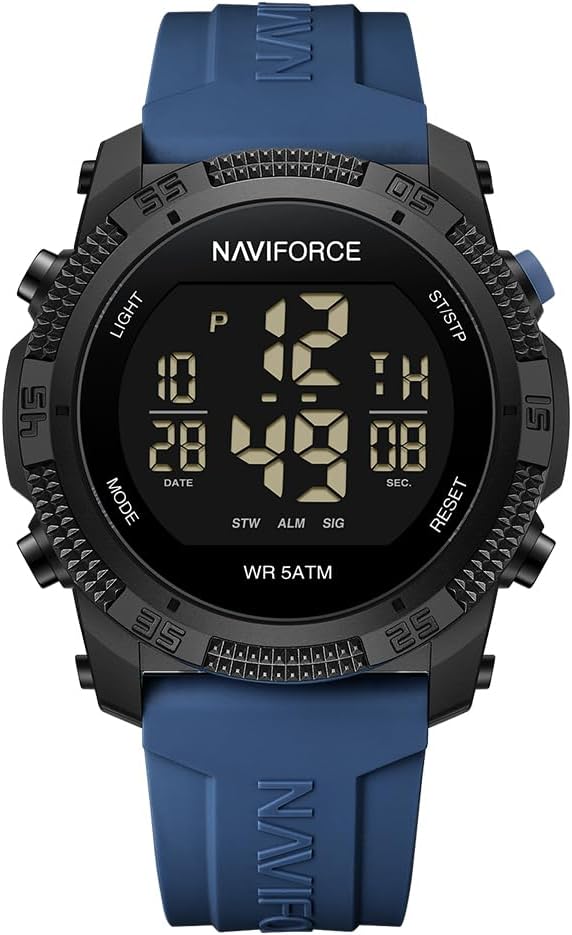 Detalle de Naviforce Orologio Digitale Sportivo Impermeabile da Uomo/Donna con Cronometro e Allarme