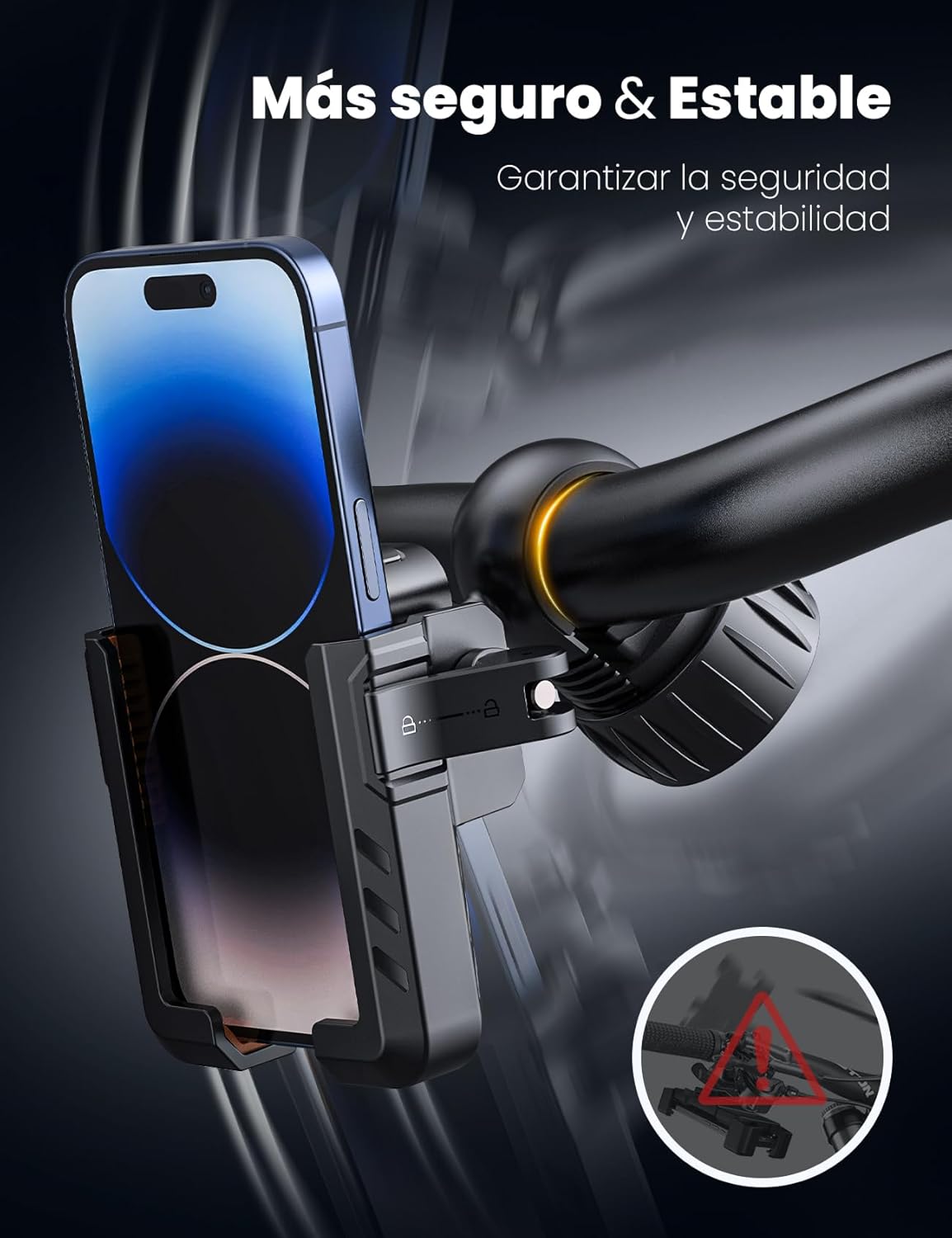 Thumbnail 1 de ANXRE Handyhalterung Fahrrad Lenker 360°