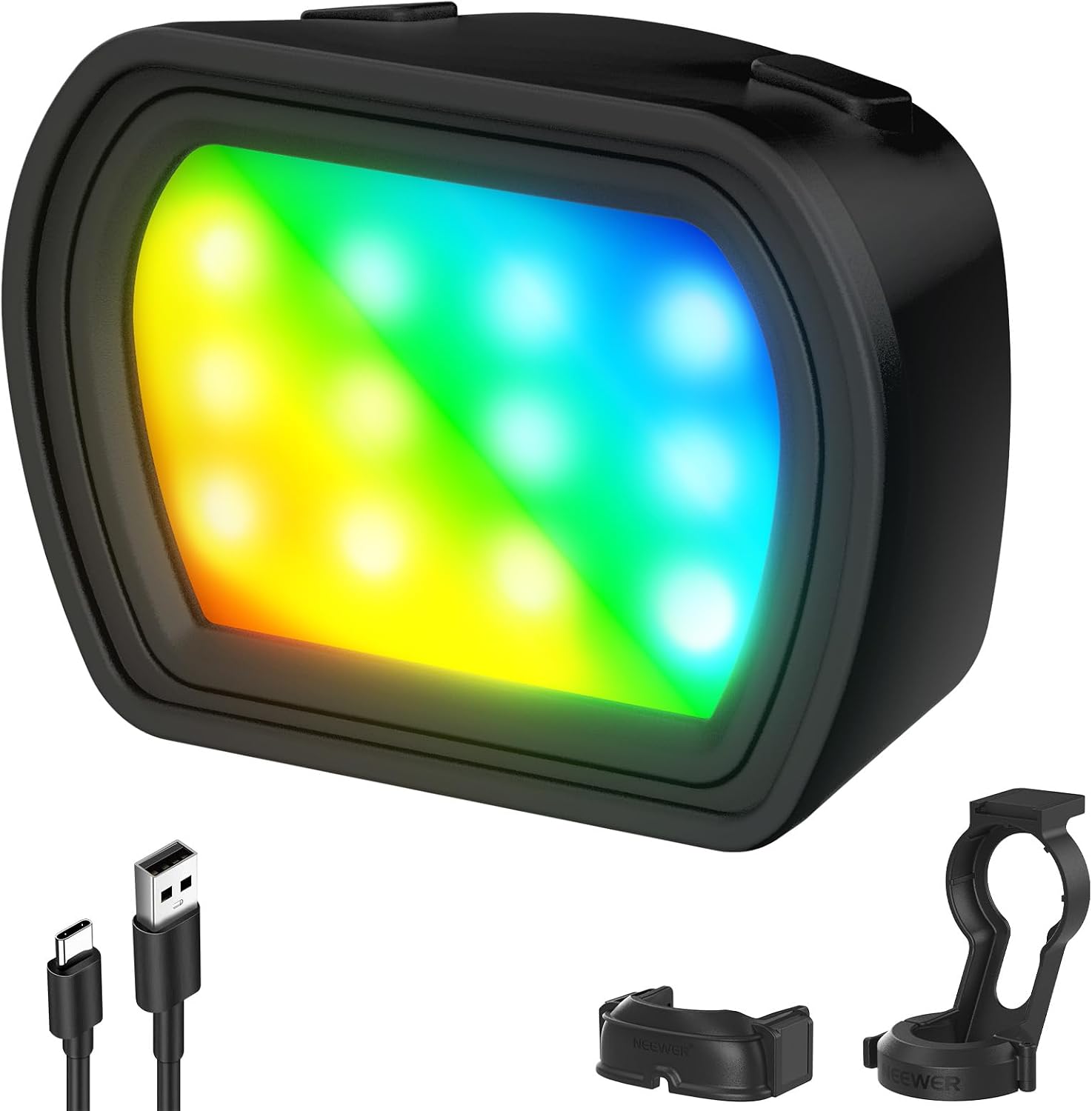 Detalle de NEEWER M21C lampe RGB magnétique 200 mAh
