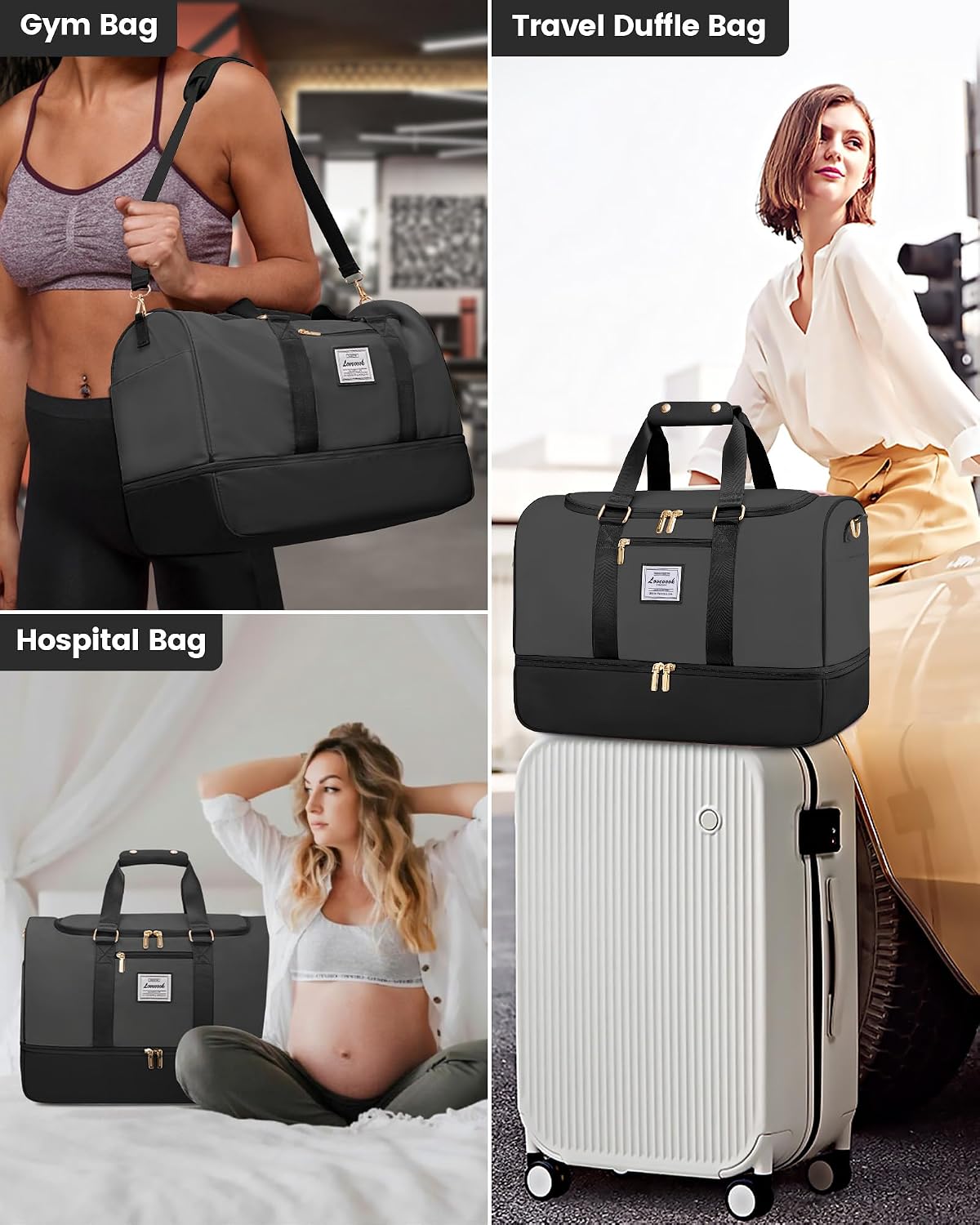 Thumbnail 5 de LOVEVOOK Weekender Reisetasche 37L