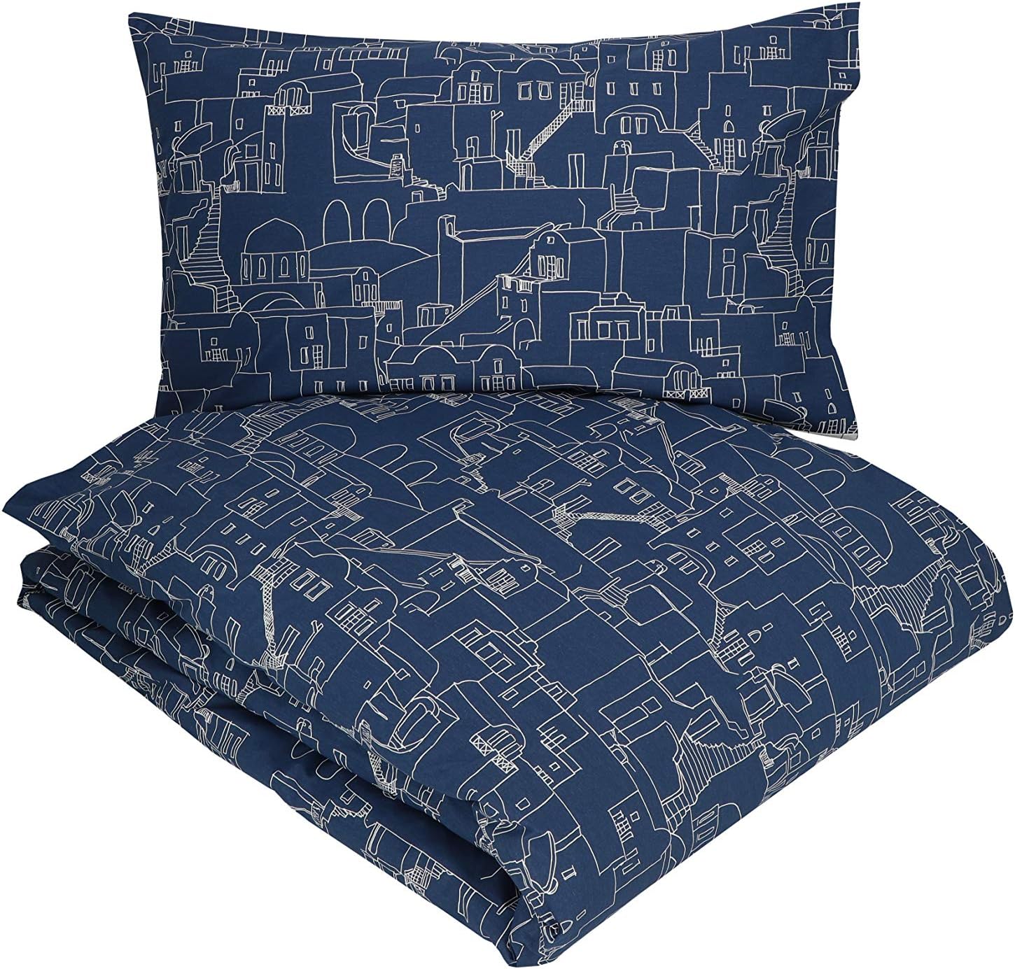 Gabel Parure Copripiumino singolo blu