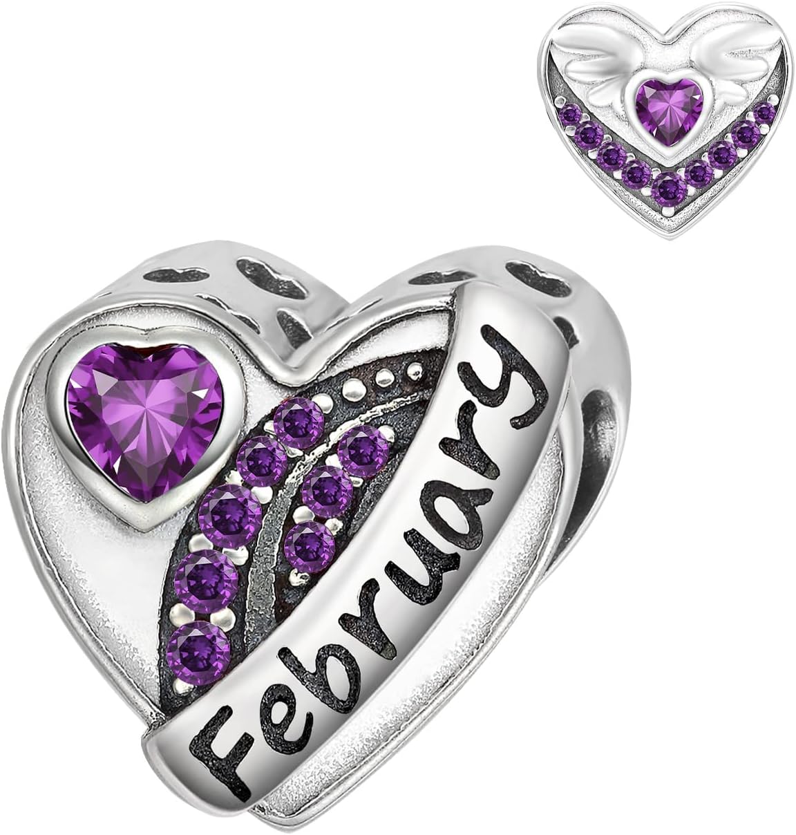 Qings Birthstone Charm Bead 11.7mm