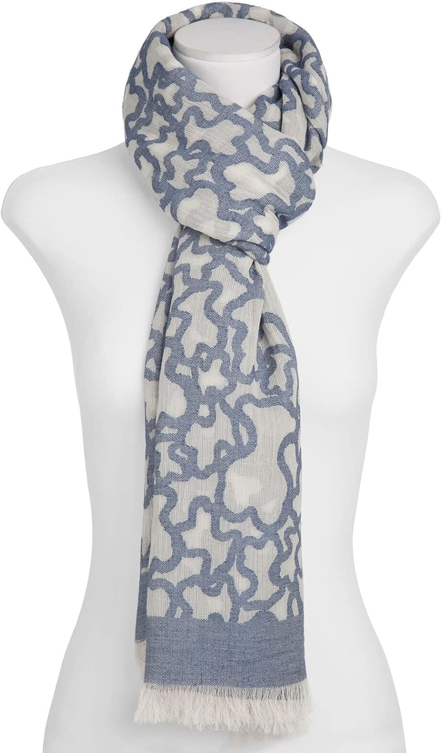 Detalle de TOUS Foulard Kaos color jeans 🧣