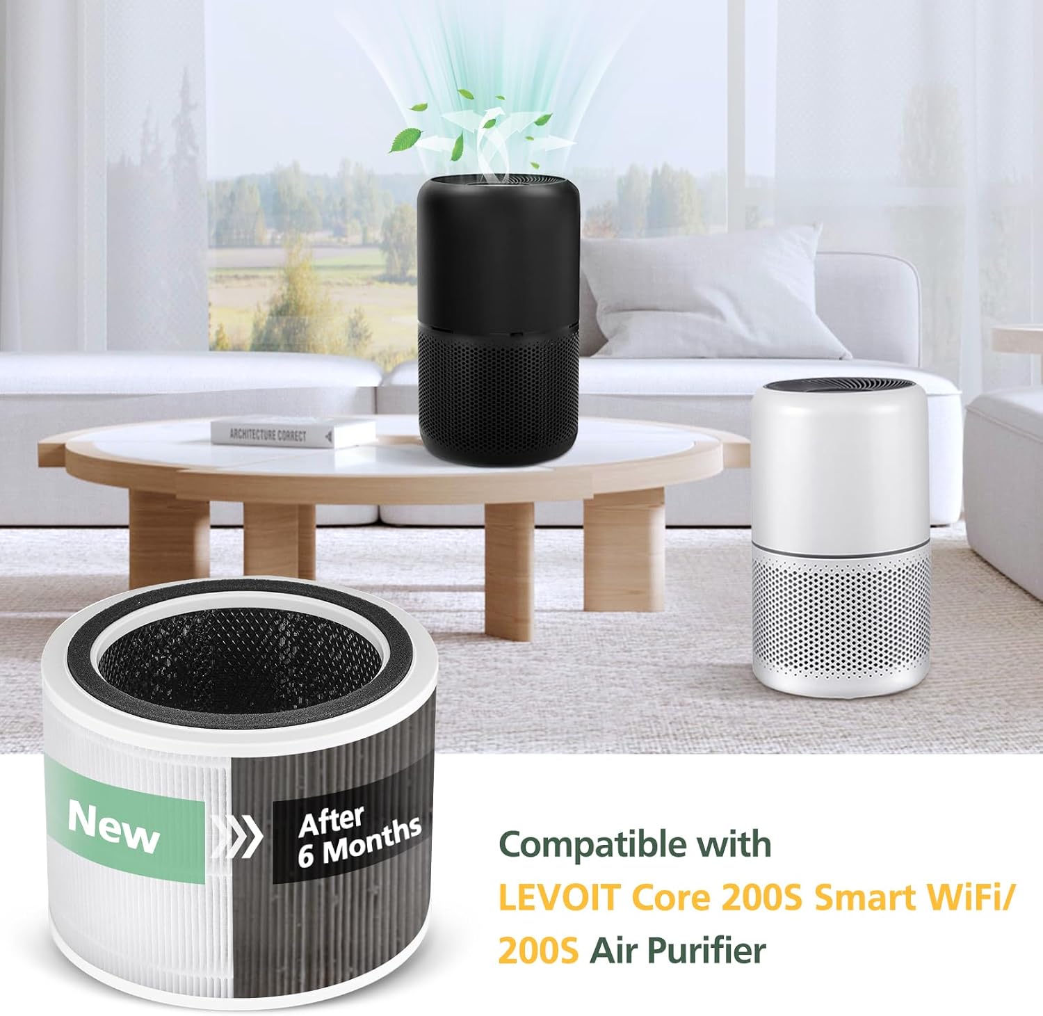 Thumbnail 6 de LEVOIT Core 200S-RF Replacement Filter 2-pack