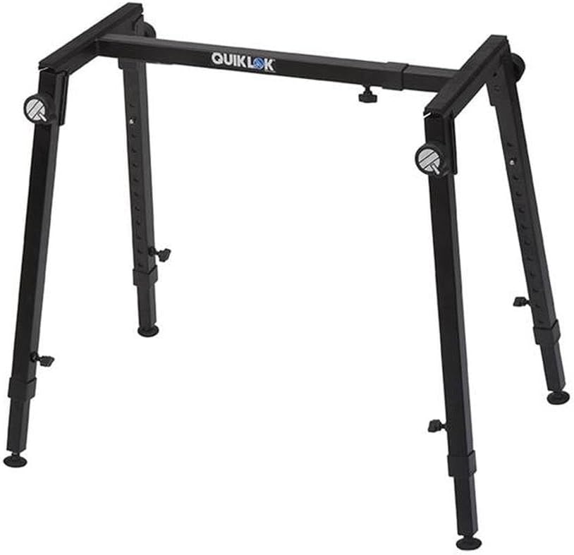 Detalle de Quik-Lok WS421 Keyboard Stand, Adjustable Height and Width, 80 kg Capacity