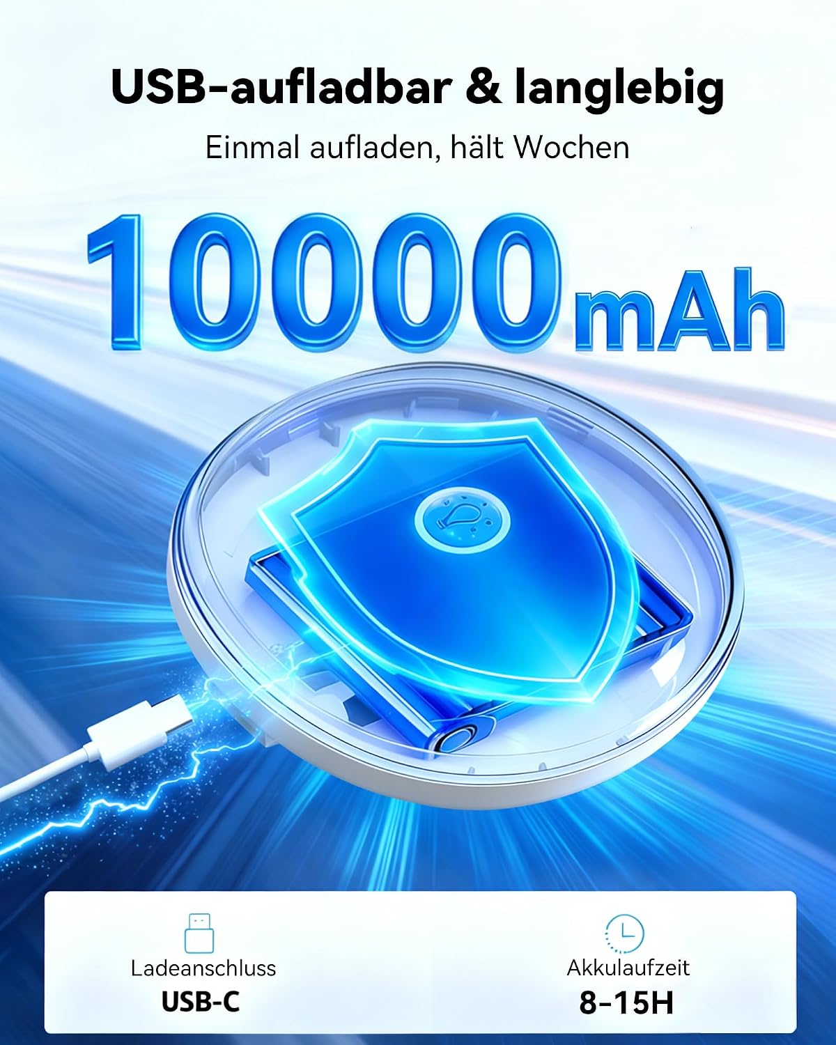 Thumbnail 5 de Wasserdichte Duschlampe IP65 16 Farben