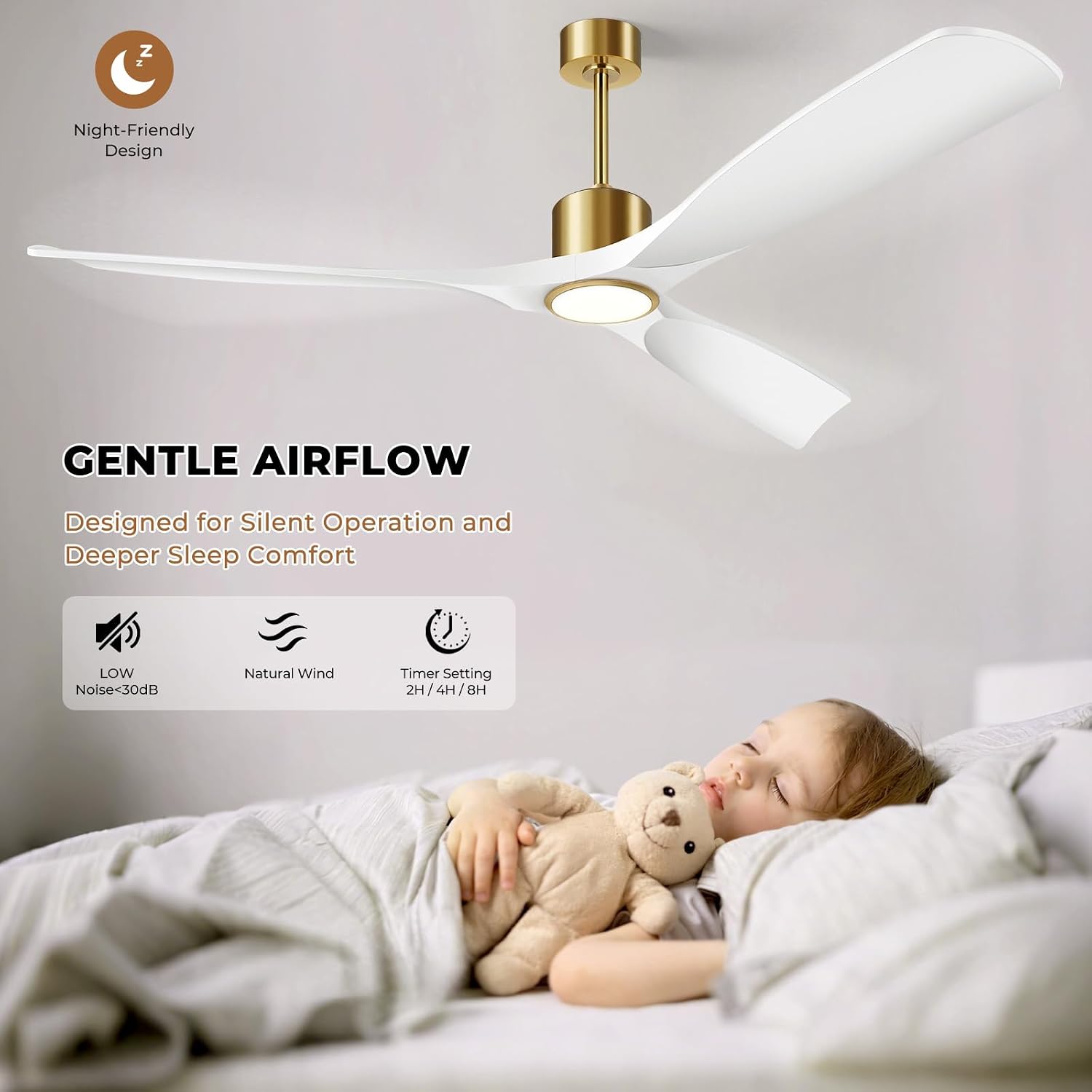 Thumbnail 6 de BOOSANT Ceiling Fan 60-Inch