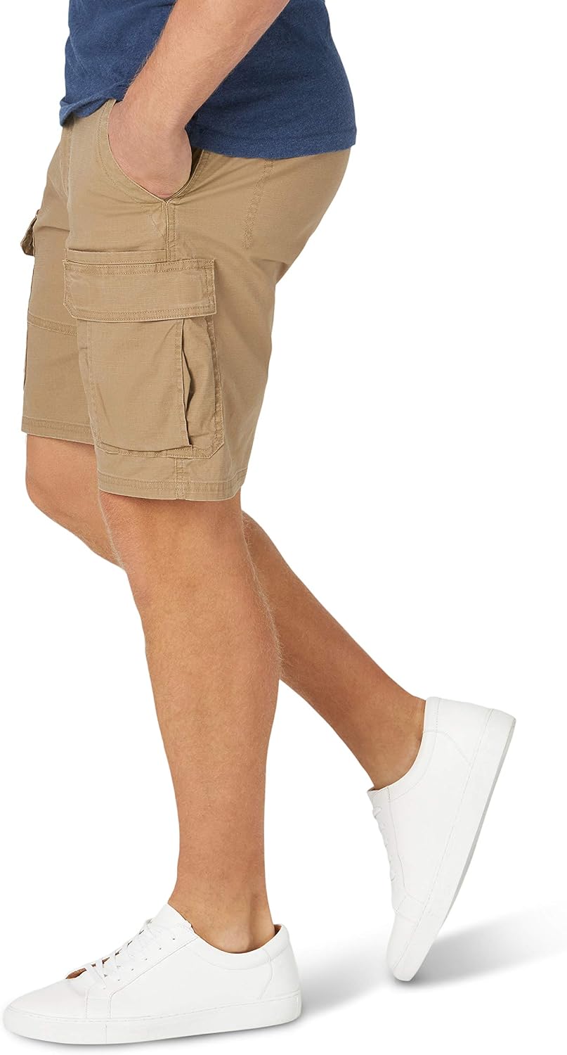 Detalle de Wrangler Authentics Men's Classic Relaxed Fit Stretch Cargo Short