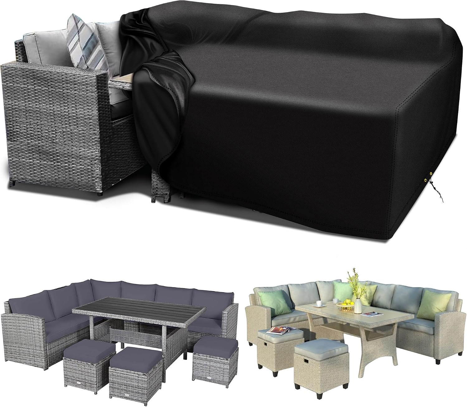 Detalle de RICHIE Garden Furniture Covers 250x250x90cm