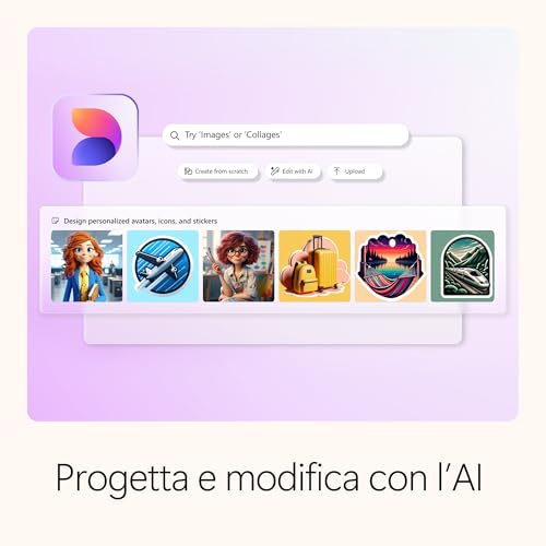 Detalle 2 de Microsoft 365 Family | 12 mesi, 6 persone, 6 dispositivi | Onedrive fino a 6 TB, Office con AI + McAfee Total Protection
