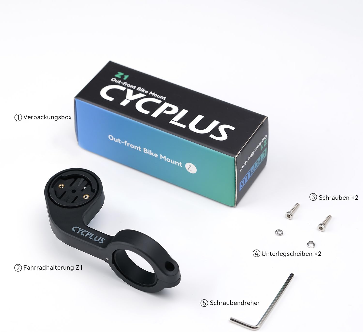 Thumbnail 6 de CYCPLUS Z1 Fahrradcomputer-Halterung für Lenker (31,8 mm)