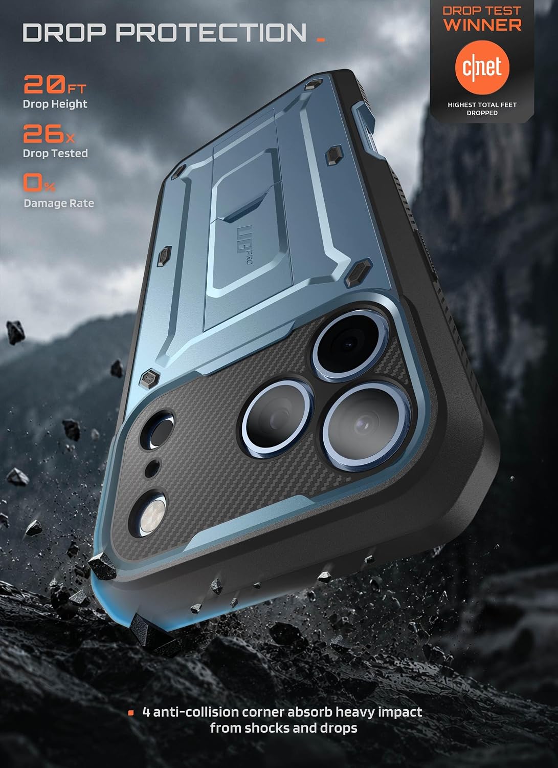 Detalle de SUPCASE iPhone Case for iPhone 18 Pro Max