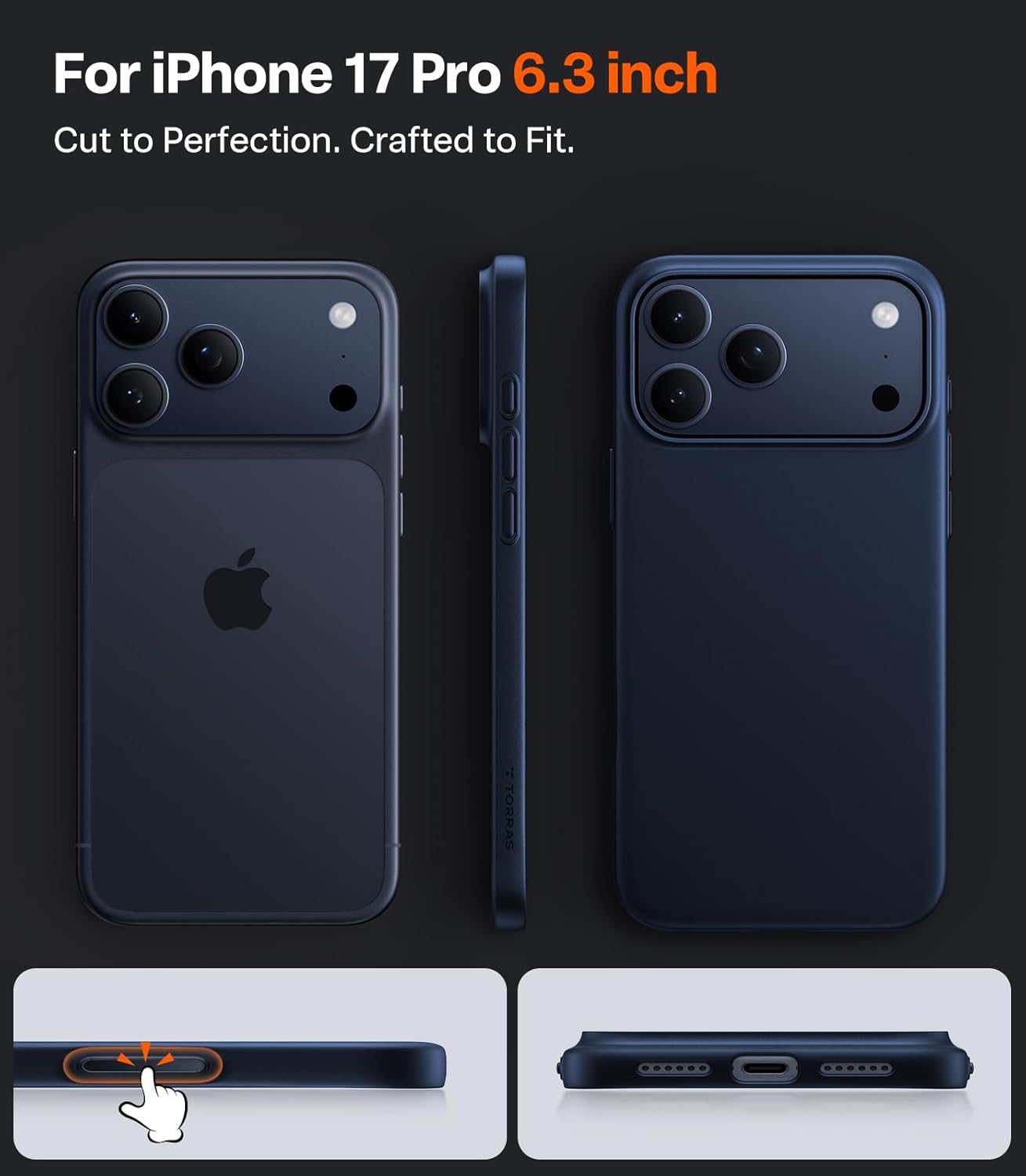 Thumbnail 3 de TORRAS Magnetic Slim Fit iPhone 17 Pro 6.3" case