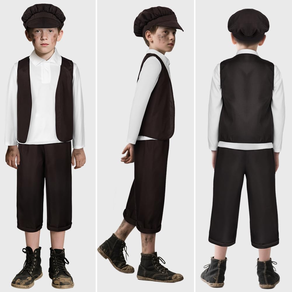Thumbnail 4 de DiULi Victorian Boy 4 Piece Set
