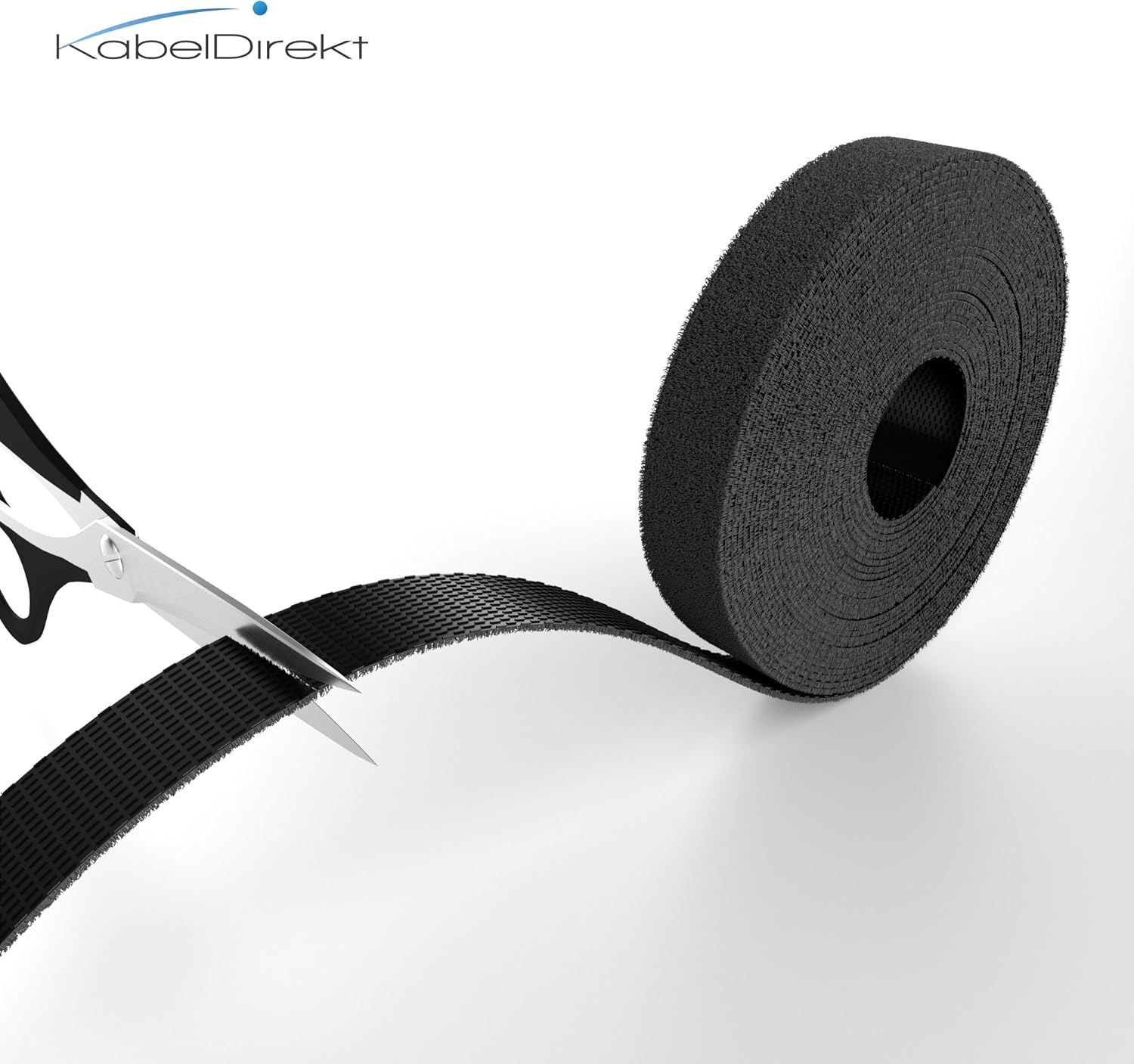 Detalle 2 de KabelDirekt – Abrazaderas Reutilizables para Cables 12,5mm