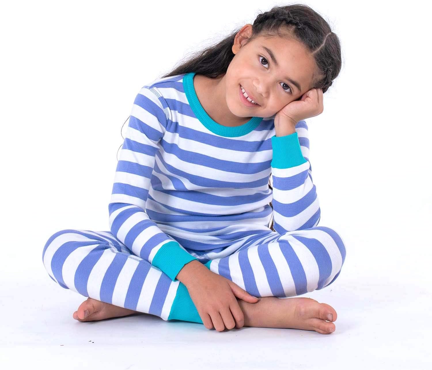 Detalle de Mightly Kids' Pajamas in Organic Cotton