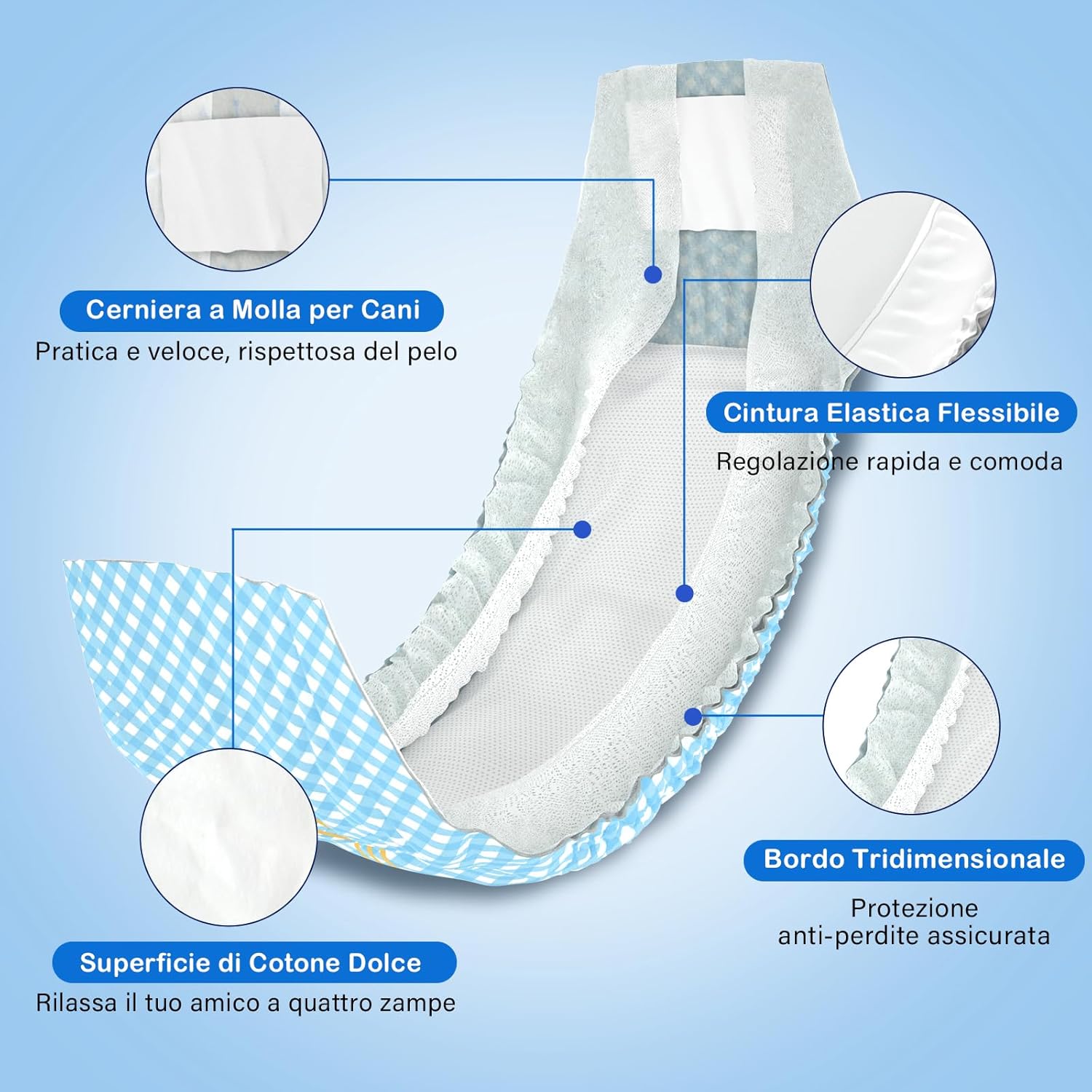 Thumbnail 1 de Flying Paws pannolini maschi S 20