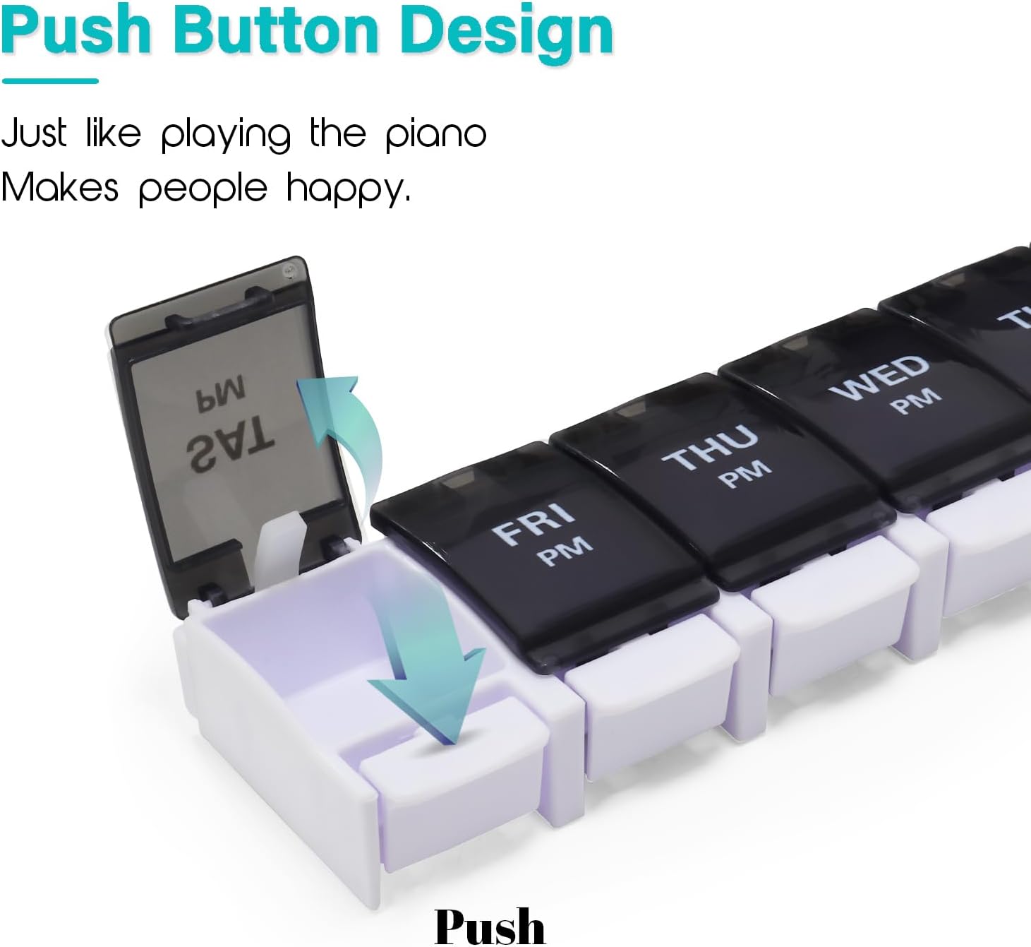 Thumbnail 1 de MOLN HYMY 7 Day Pill Organiser